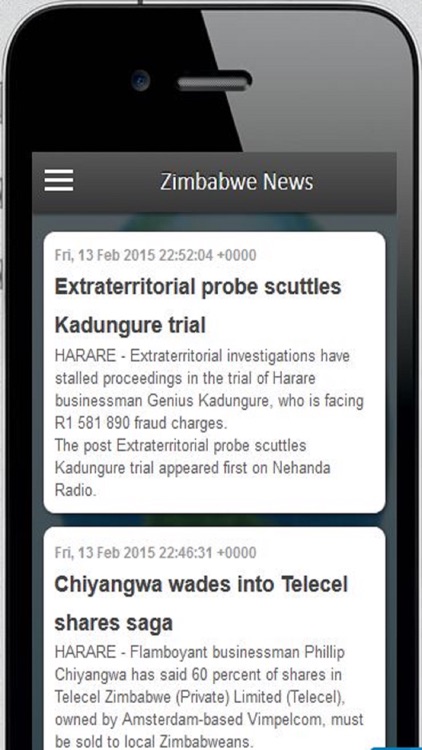 Zimbabwe News