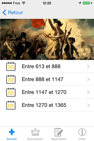 HistoireFrance : Toute l'Histoire de France screenshot 4