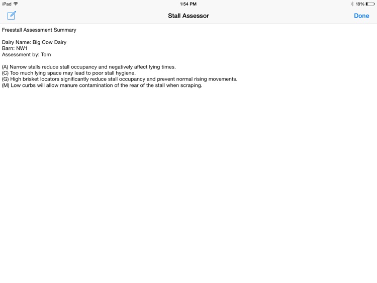 Freestall Assessor screenshot-3