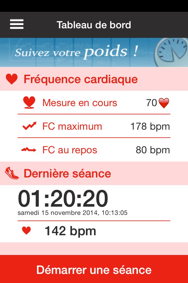 HR Tracker, Calc your Heart Rate during a workout screenshot 2