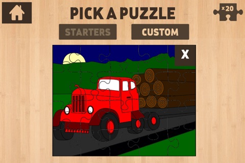 Color It Puzzle It: Trucks screenshot 4