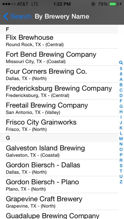 Texas Brewery Beer Finder