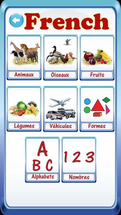 French Flash Cards Printable For Kids