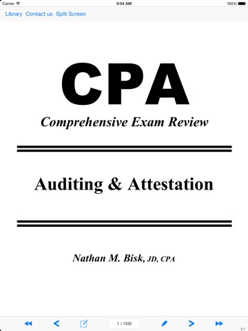 Bisk CPA Review PDF Viewer screenshot 2