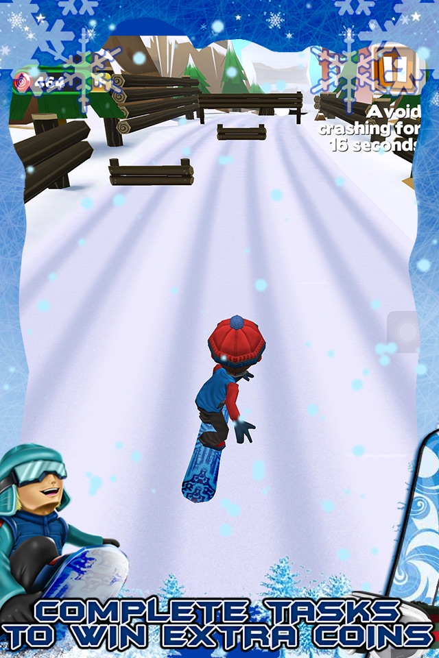 3D Extreme Snowboarding Game For Free screenshot 4