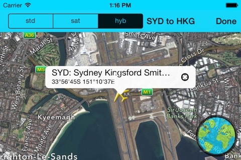 Airport Distance Lite screenshot 4