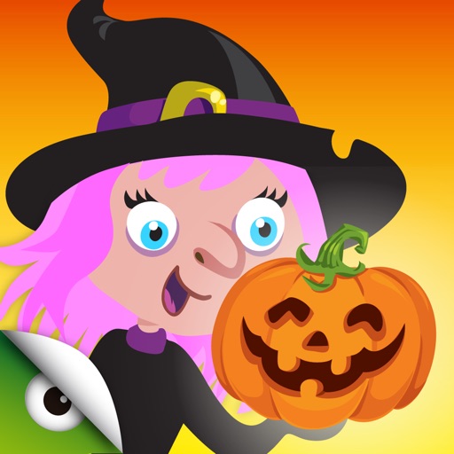 Halloween Witches - educational games for little kids and toddlers to discover the world of witches