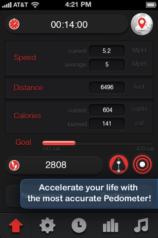 Pedometer Pro Runner screenshot 2