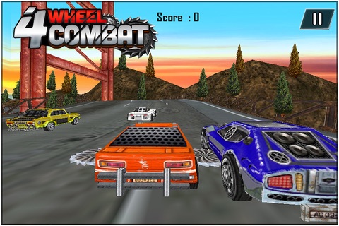 4 Wheel Combat ( 3d Car Racing Action Game ) screenshot 2