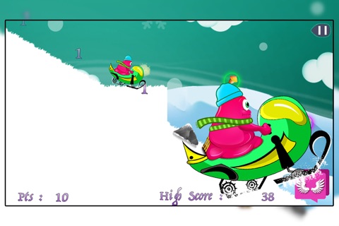 Ice Fun Free Valley : The Monster Snow Mobile Adventure - Free screenshot 4