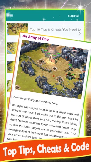 Guide for Siegefall(圖2)-速報App