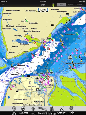 Netherlands GPS Nautical Pro screenshot 2