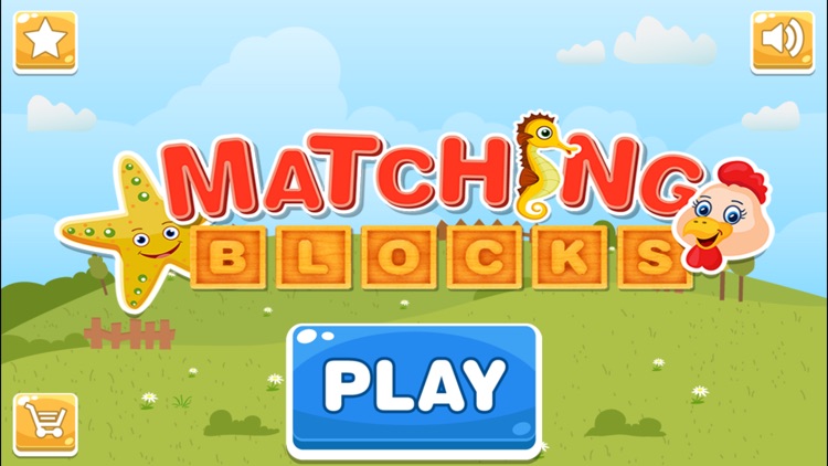 Matching Blocks with Friends for Free: A Fun Educational Animals Game! screenshot-4