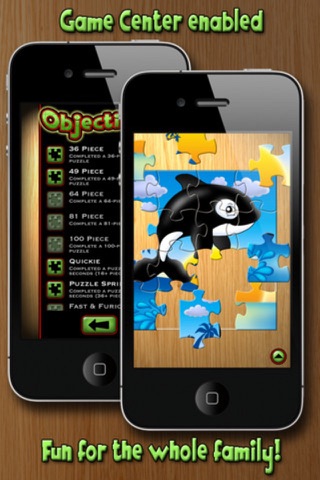 Amazing Legend Family Puzzles HD screenshot 2