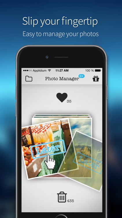 Photo Manager by QX - Slip your fingertip to manage your photos | Free your storage space