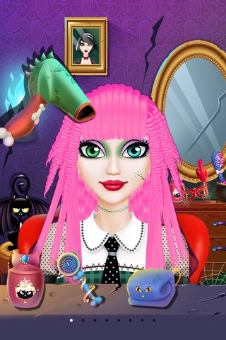 Messy Monster Hair Salon screenshot 2