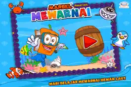 Game screenshot Marbel Mewarnai Hewan Laut mod apk