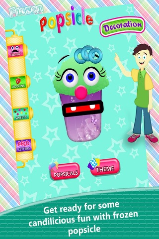Frozen Popsicle Decoration-Kid screenshot 2