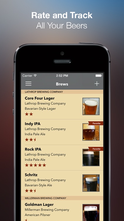 BrewBarrel - Track, Rate, and Store Your Favorite Craft Beers