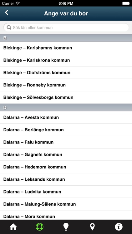 Brottsofferappen från Tryggare Sverige screenshot-4