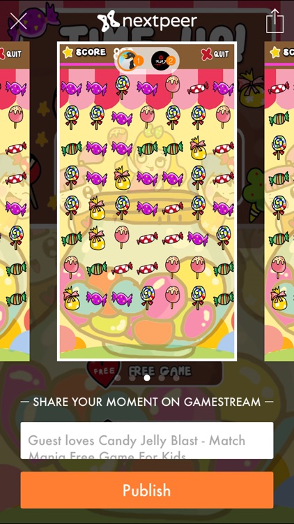 Candy Jelly Blast - Match Mania Free Puzzle Game For Kids and Girls screenshot-3