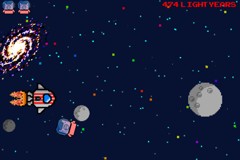 Pixel Space Pig - The Interstellar Flight screenshot 4