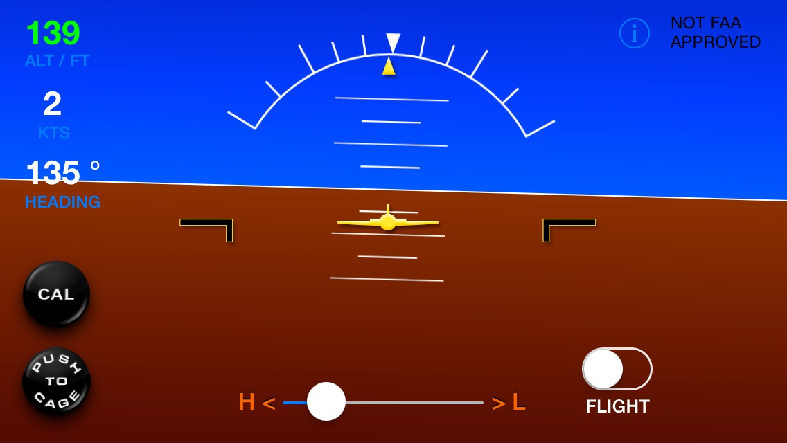 Airplane Gyroscope Attitude Indicatorのおすすめ画像1