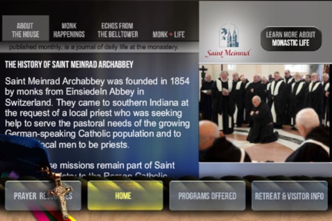 Saint Meinrad Archabbey Tour App screenshot 4