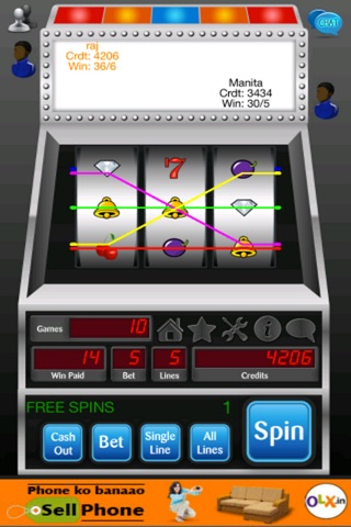 Social Slot Machine screenshot 2