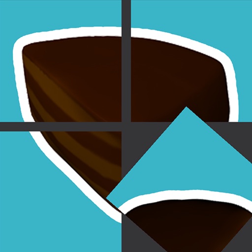 Rotate Chocolate Cake Puzzle Icon