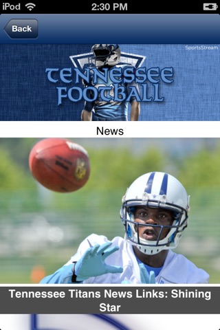 Football STREAM+ - Tennessee Titans Edition screenshot 2