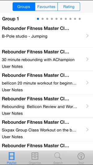 Rebounder Fitness Master Class(圖2)-速報App