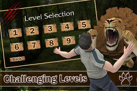 Wild Lion Sniper Hunter 3D - an action filled thrilling hunting game for shooters screenshot 3