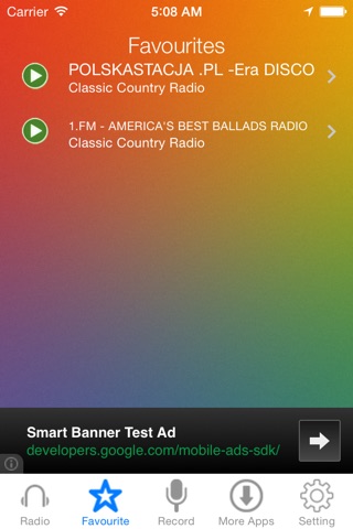 Classic Country Music Radio Recorder screenshot 3