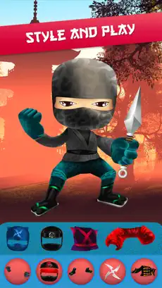 Captura de Pantalla 5 My Epic Ninja Superheroes World Fighter Club Game Pro iphone