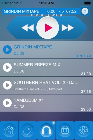 DJ D8 APP screenshot 2