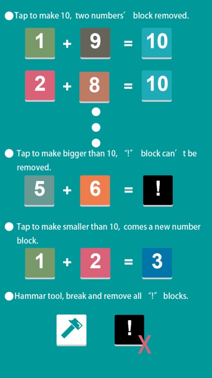 1010 Numbers: happy number elimination game