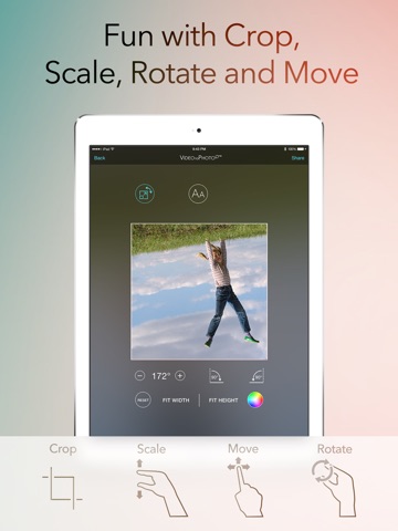 Video to Photo Square - Grab Still Photos from Video iPad Edition for Instagram screenshot 4