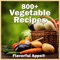 Amazingly easy to use recipe app that features 800+ vegetable dish recipes from around the world
