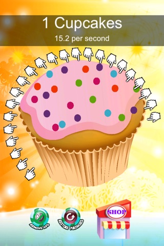 Awesome Sugary Mini Cupcake Clickers Madness screenshot 2