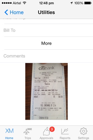 XpenseManager - Expense Reports, Receipts, Trip Reports screenshot 2