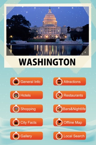 Washington Travel Guide - Offline Map screenshot 2