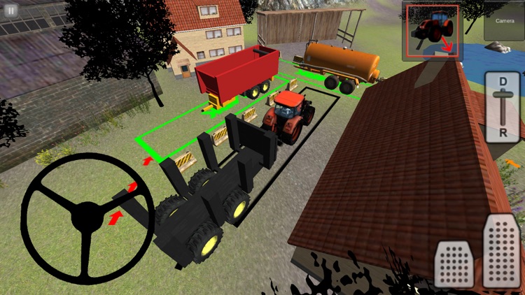 Farming 3D: Tractor Parking