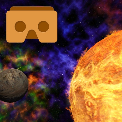 VR Deep Space Exploration Icon