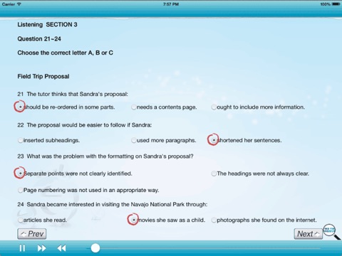 IELTS Test2 All in One剑桥雅思真题测试テスト英単語本気で screenshot 3