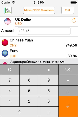 My Currency PRO: Exchange Rate screenshot 3