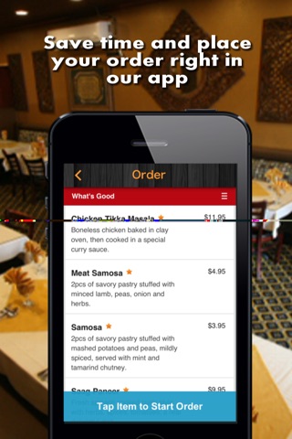 Nirvana Fine Indian Cuisine & Catering App screenshot 2