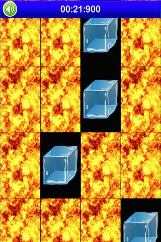 Fire and Ice Madness - Don't Tap The Blazing Tile screenshot 4