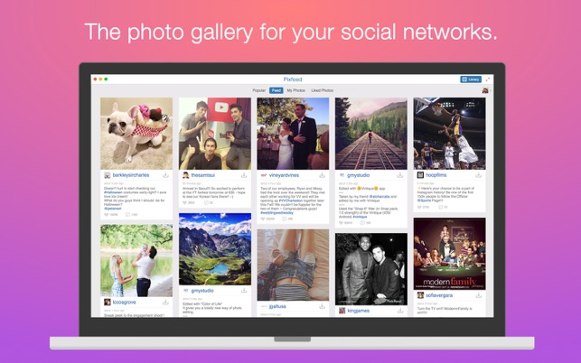 Pixfeed- Photo gallery for Instagram, Facebook, Twitter, Tum(圖1)-速報App