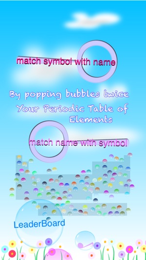 Periodic Table of Elements Bubble Pop(圖2)-速報App